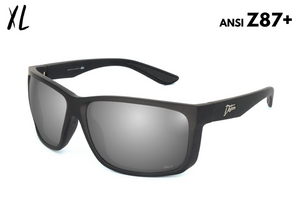 Breach XL - Matte Black - Silver Bullet Polarized ANSI Z87+