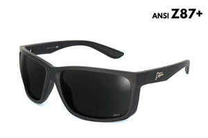 Breach - Matte Black - Jet Black Polarized ANSI Z87+