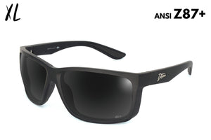 Breach XL - Matte Black - Jet Black Polarized ANSI Z87+