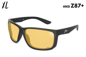 Breach XL - Matte Black - HD Night Yellow ANSI Z87+