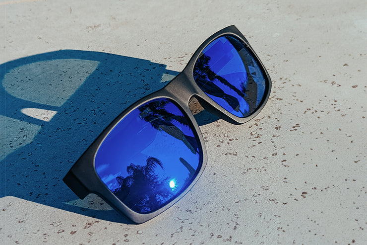 Big Kahuna XL - Matte Black - Deep Blue Polarized