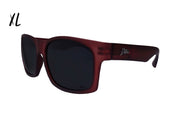 Big Kahuna XL - Frosted Burgundy - Jet Black Polarized