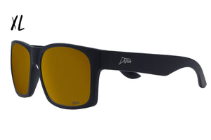 Big Kahuna XL - Matte Black - 24k Gold Polarized