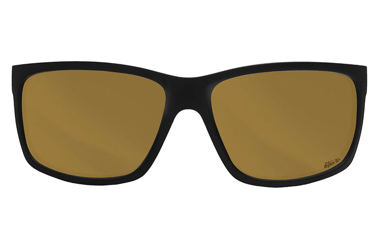 Breach XL - Matte Black - 24k Gold Polarized ANSI Z87+