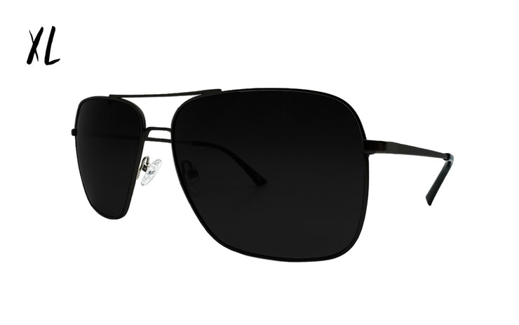 Coastal XL - Matte Black - Jet Black Polarized