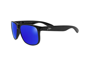 Eminence - Clean Black - Deep Blue Lens Polarized 