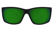 Breach XL - Matte Black - Green Machine Polarized ANSI Z87+