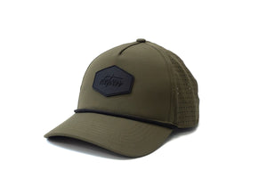 Military Green Snapback Hat