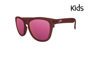 Minnow Kids Frosted Burgundy - Pink Lens