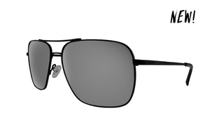 Coastal - Matte Black/Grey Tortoise - Silver Bullet Polarized