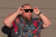 Tidal Wave XL - Matte Black - Jet Black Lens Polarized