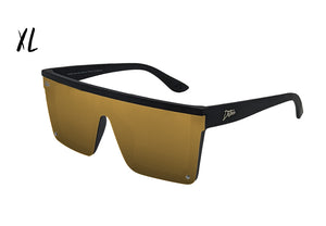 Tidal Wave XL - Matte Black - 24K Gold Lens Polarized