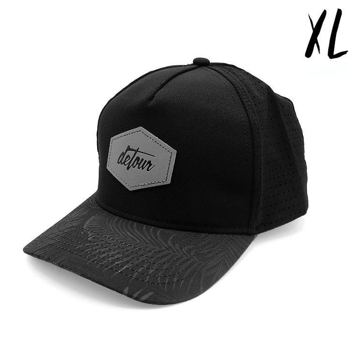 XL Tropical Blackout Snapback Hat