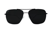 Coastal - Matte Black - Jet Black Polarized