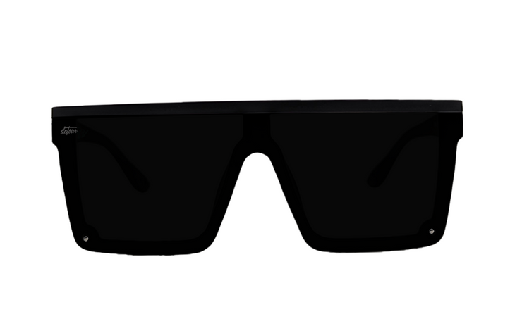 Tidal Wave - Matte Black - Jet Black Lens Polarized