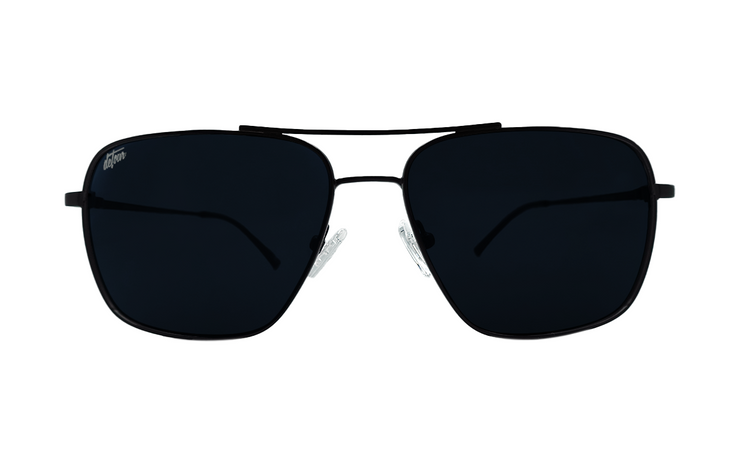 Coastal - Matte Black - Blue Gradient Polarized