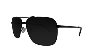 Coastal - Matte Black - Jet Black Polarized