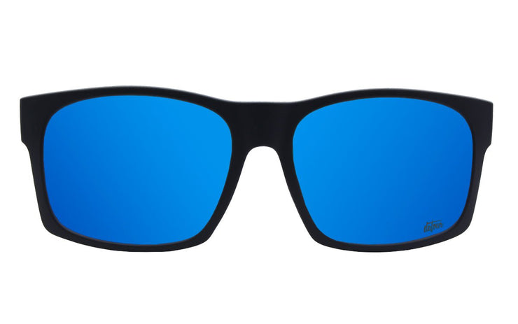 Big Kahuna XL -Sharks & Stripes - Electric Blue Polarized