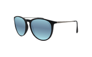 Hurricane - Matte Black - Sky Blue Polarized