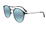 Black - Sky Blue Lens Polarized - Ocean Ave