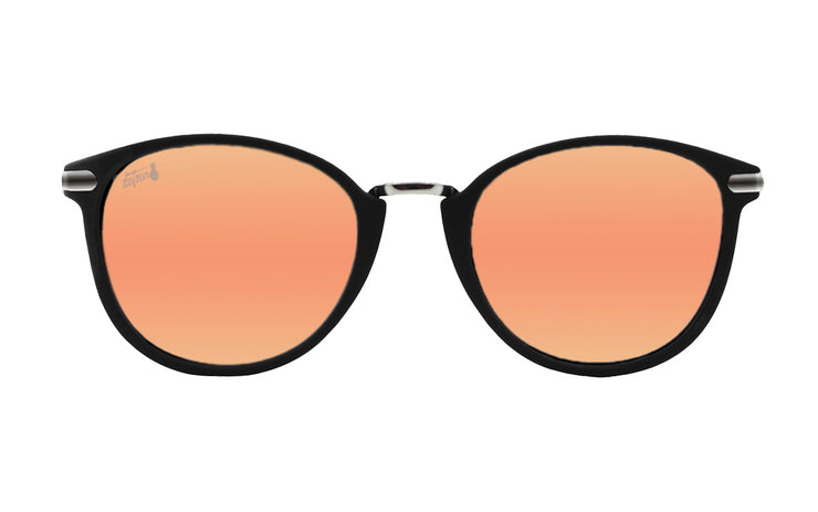 Boardwalk - Matte Black/Silver - Dreamsicle Polarized