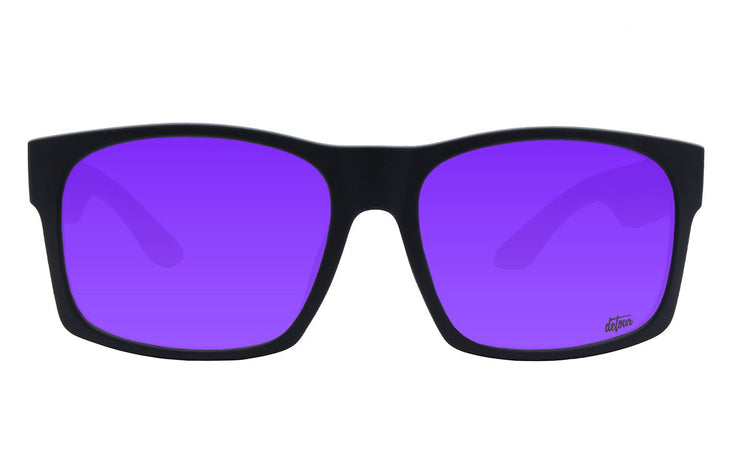 Big Kahuna XL - Matte Black - Purple Polarized