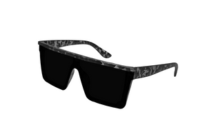 Tidal Wave - Gray Tortoise - Jet Black Lens Polarized