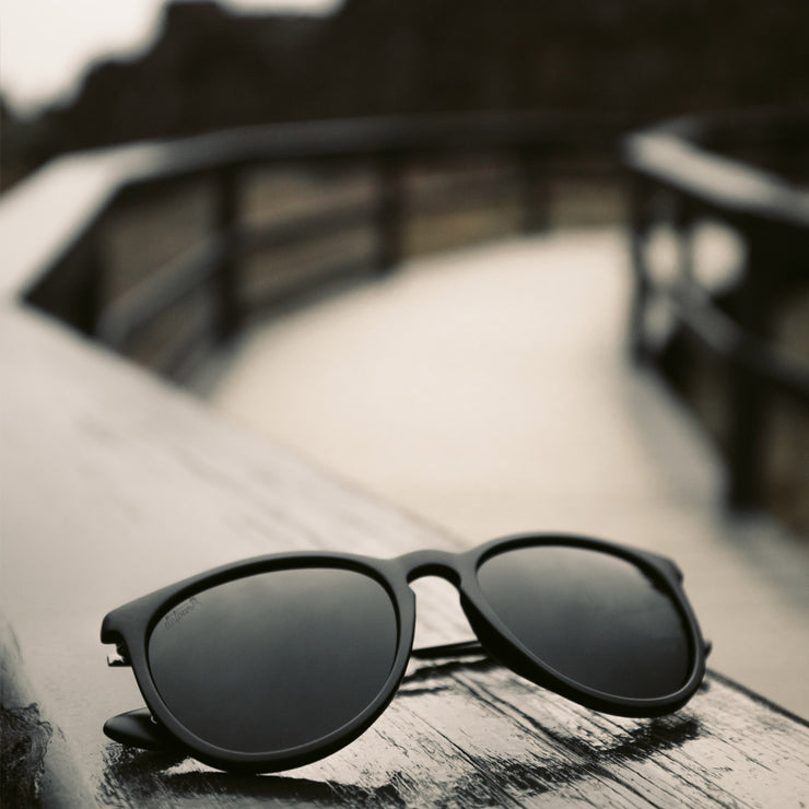 Hurricane - Matte Black - Jet Black Polarized