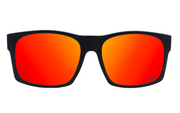 Big Kahuna XL - Matte Black - Red Sunset Polarized